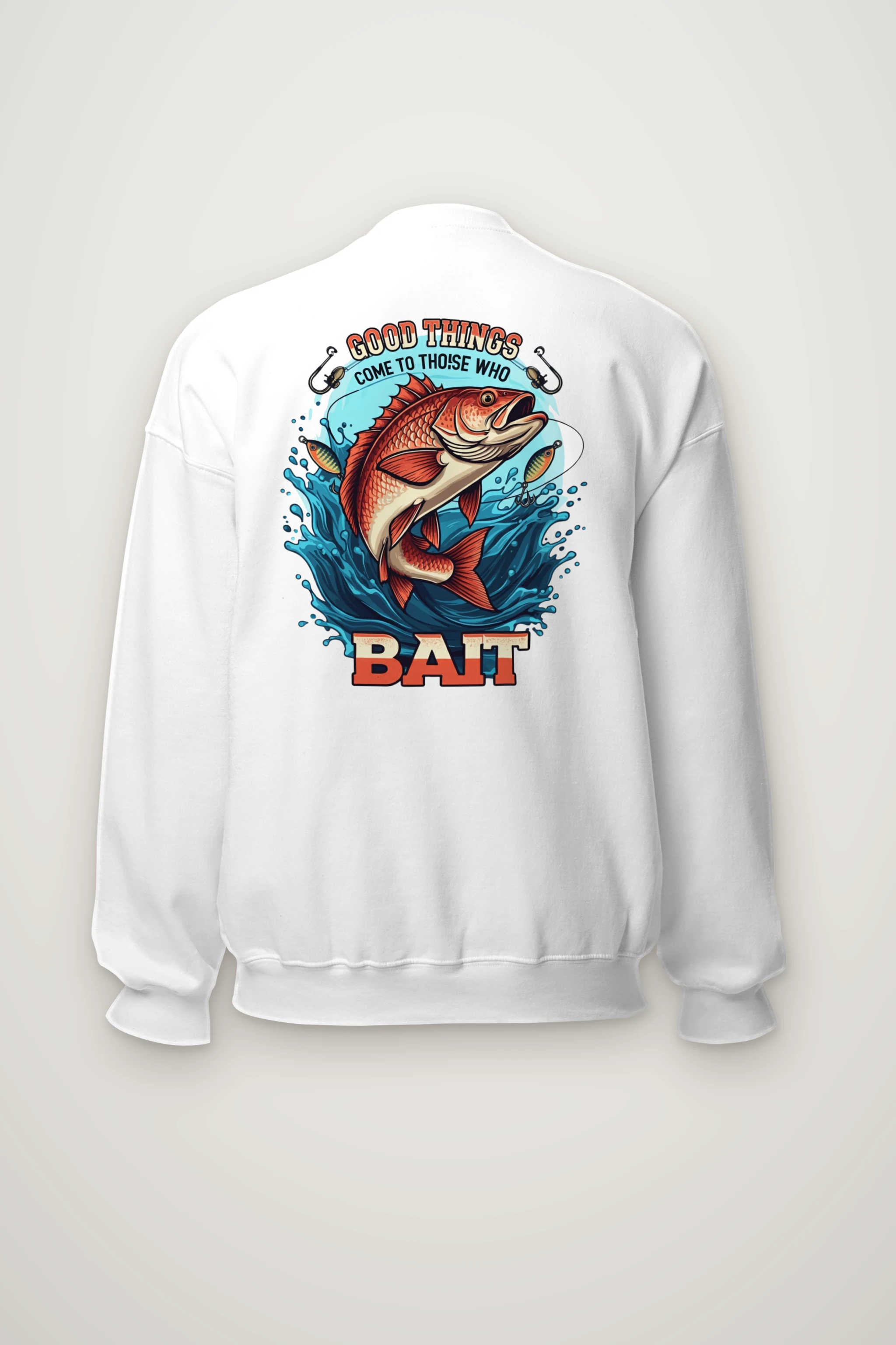 "Those Who Bait" Heavy Blend Unisex Crewneck Sweatshirt