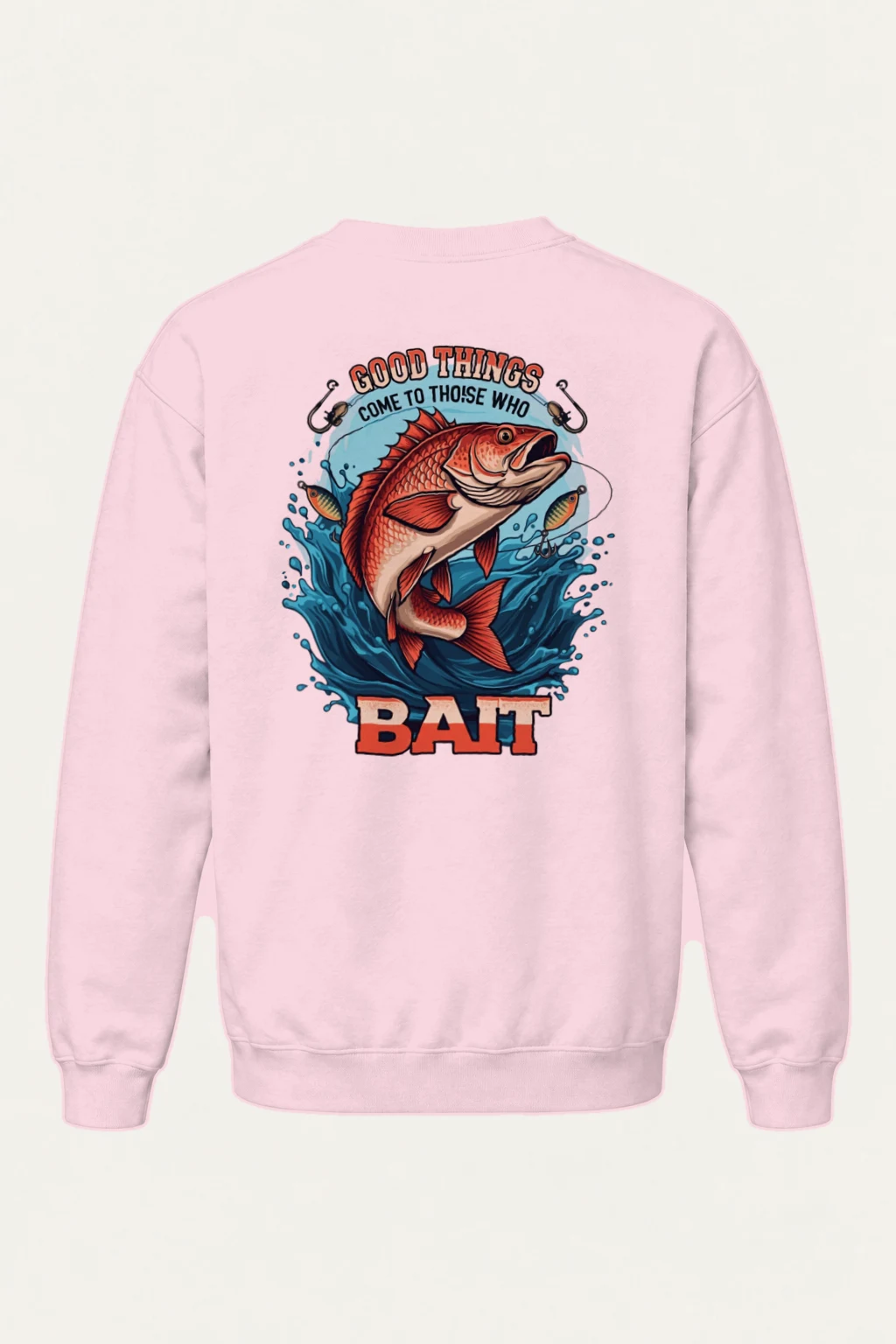 "Those Who Bait" Heavy Blend Unisex Crewneck Sweatshirt | Gildan 18000