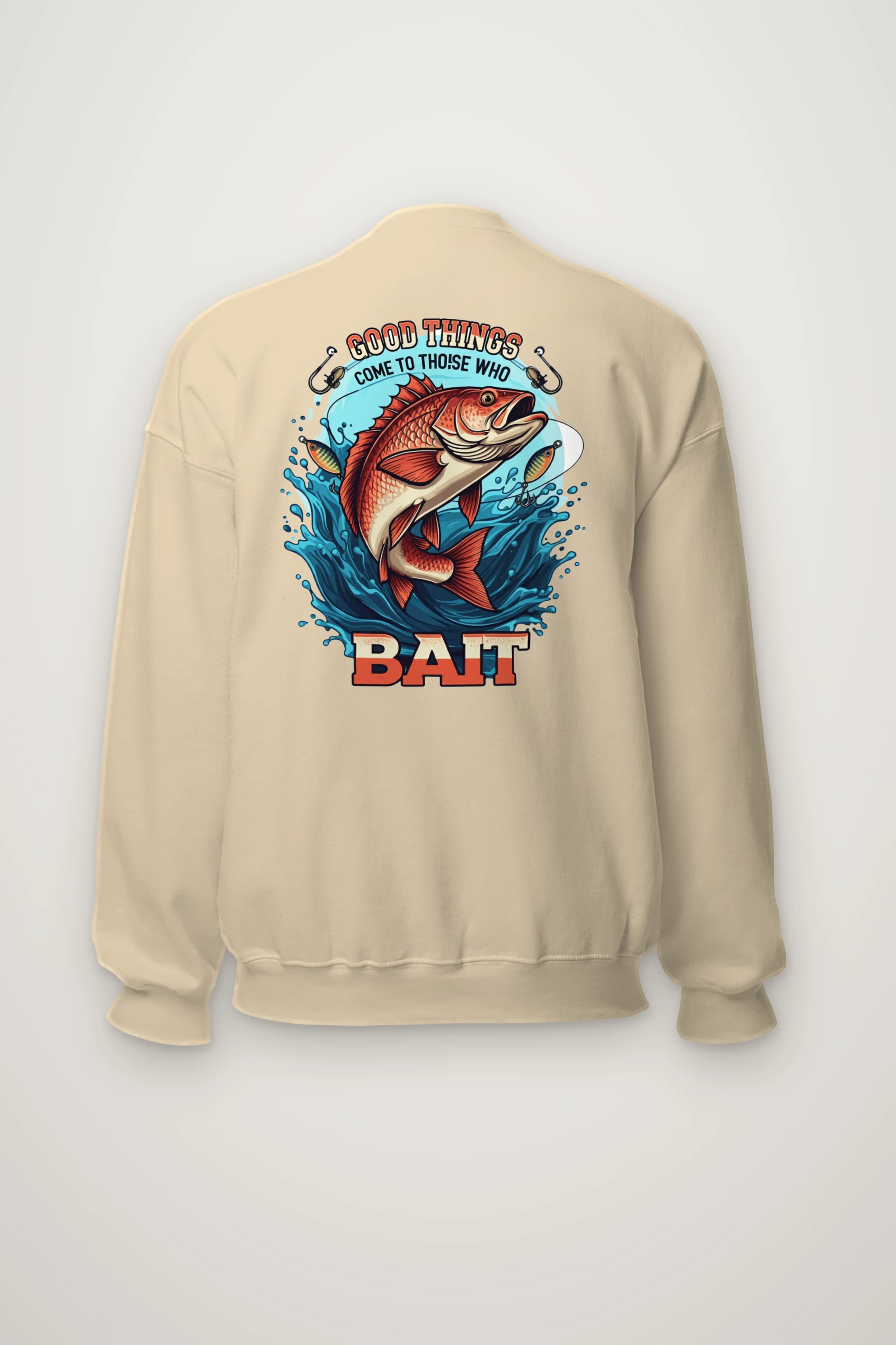 "Those Who Bait" Heavy Blend Unisex Crewneck Sweatshirt
