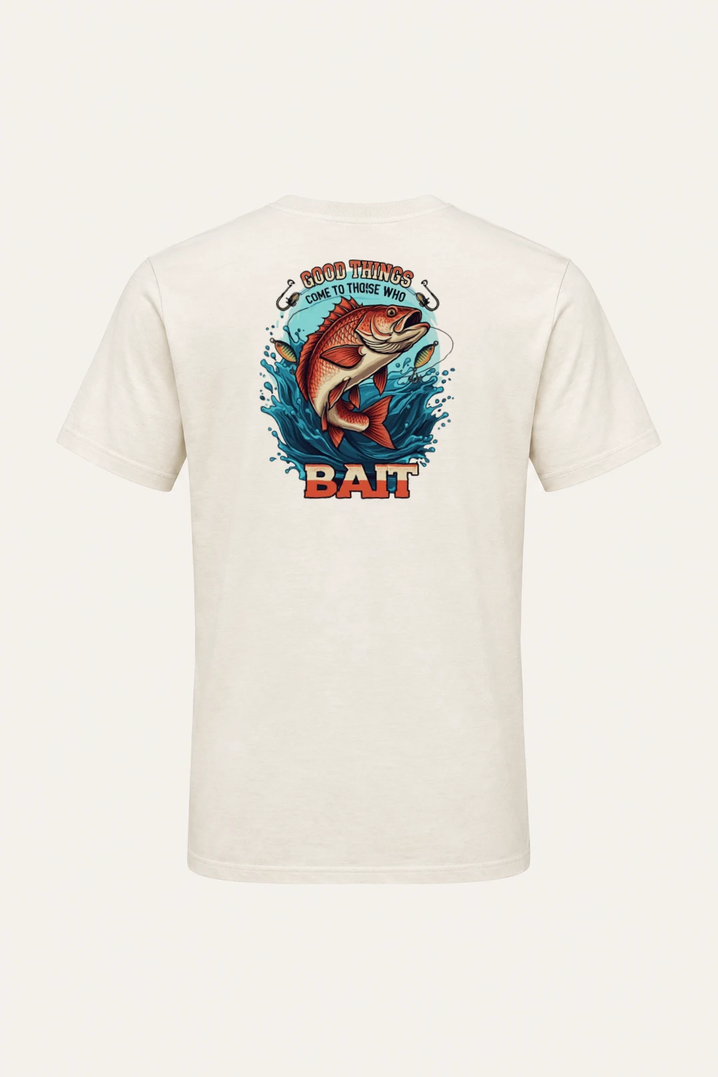 "Those Who Bait" Heavyweight Unisex Crewneck T-shirt | Gildan 5000