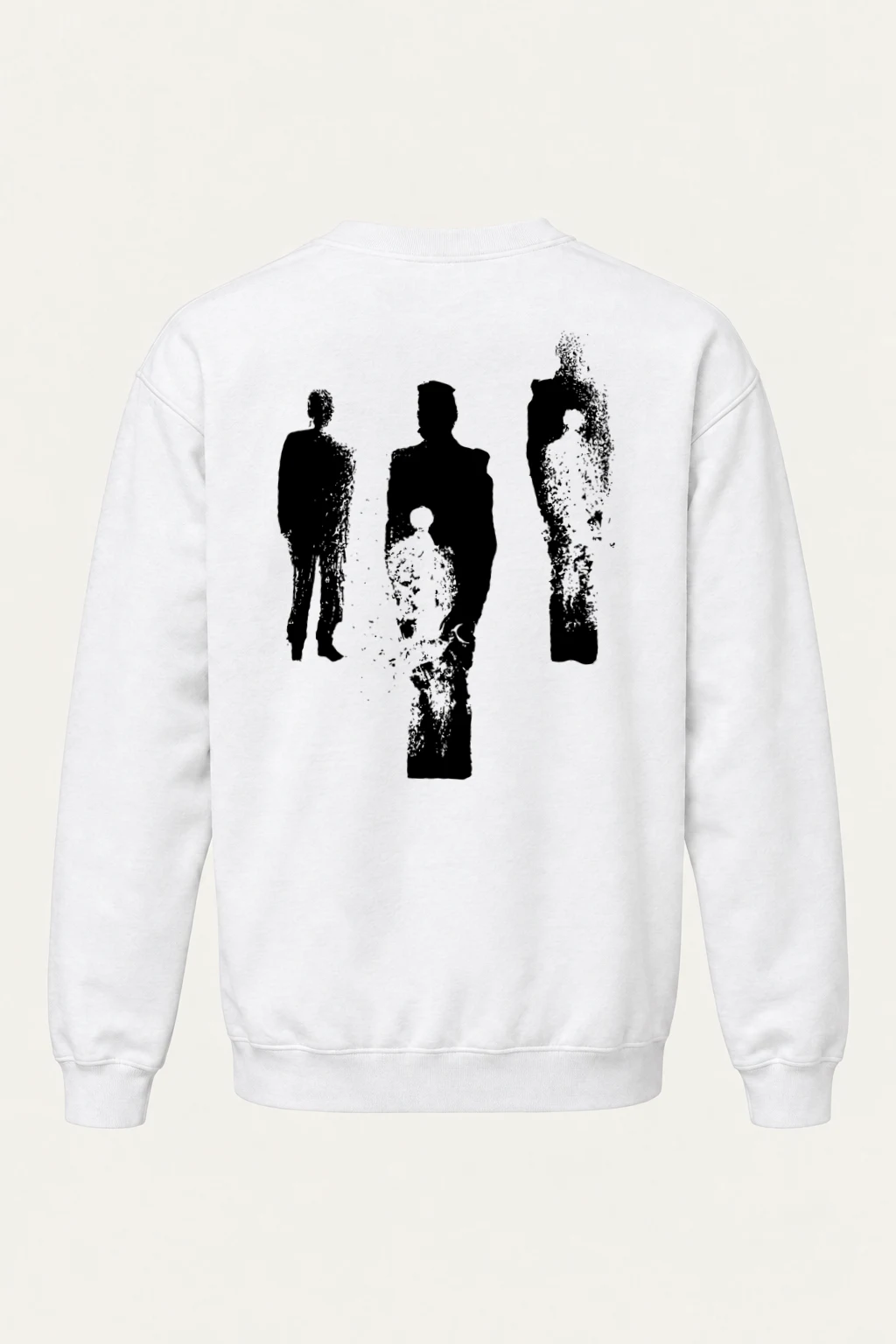 "Three Figures" Heavy Blend Unisex Crewneck Sweatshirt | Gildan 18000