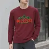 "Three Green Stars" Unisex Longsleeve T-shirt