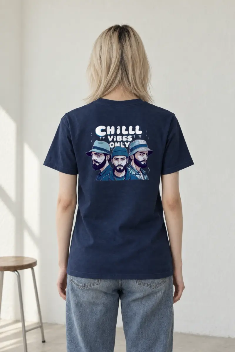 "Three Hat Society" Heavyweight Unisex Crewneck T-shirt