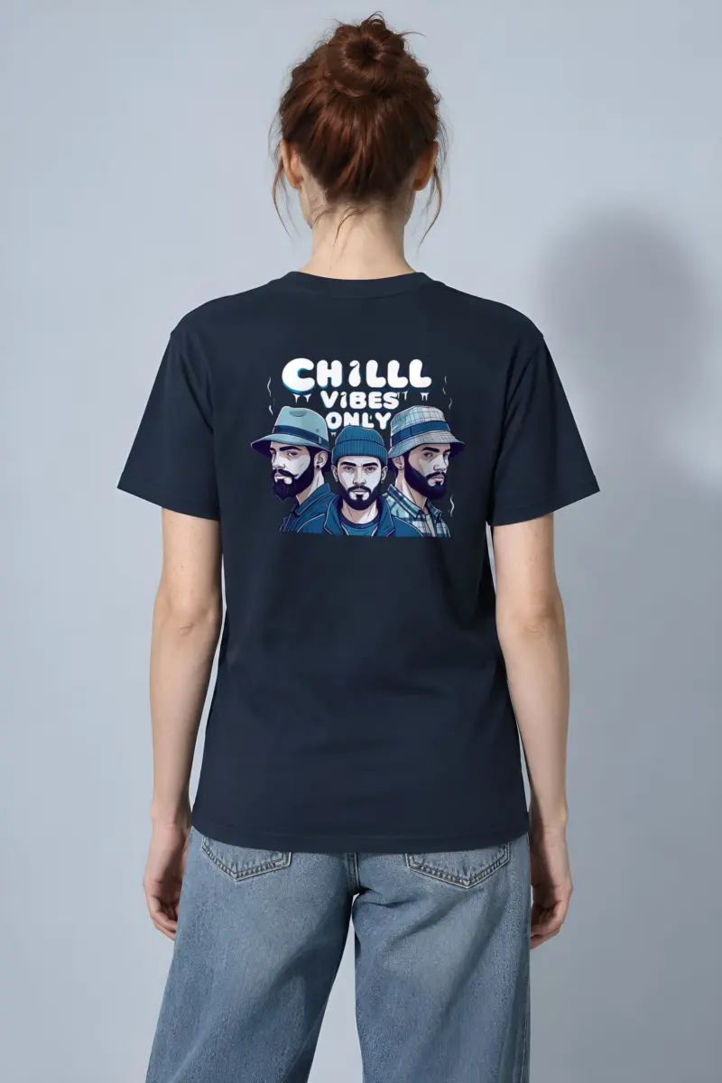 "Three Hat Society" Heavyweight Unisex Crewneck T-shirt
