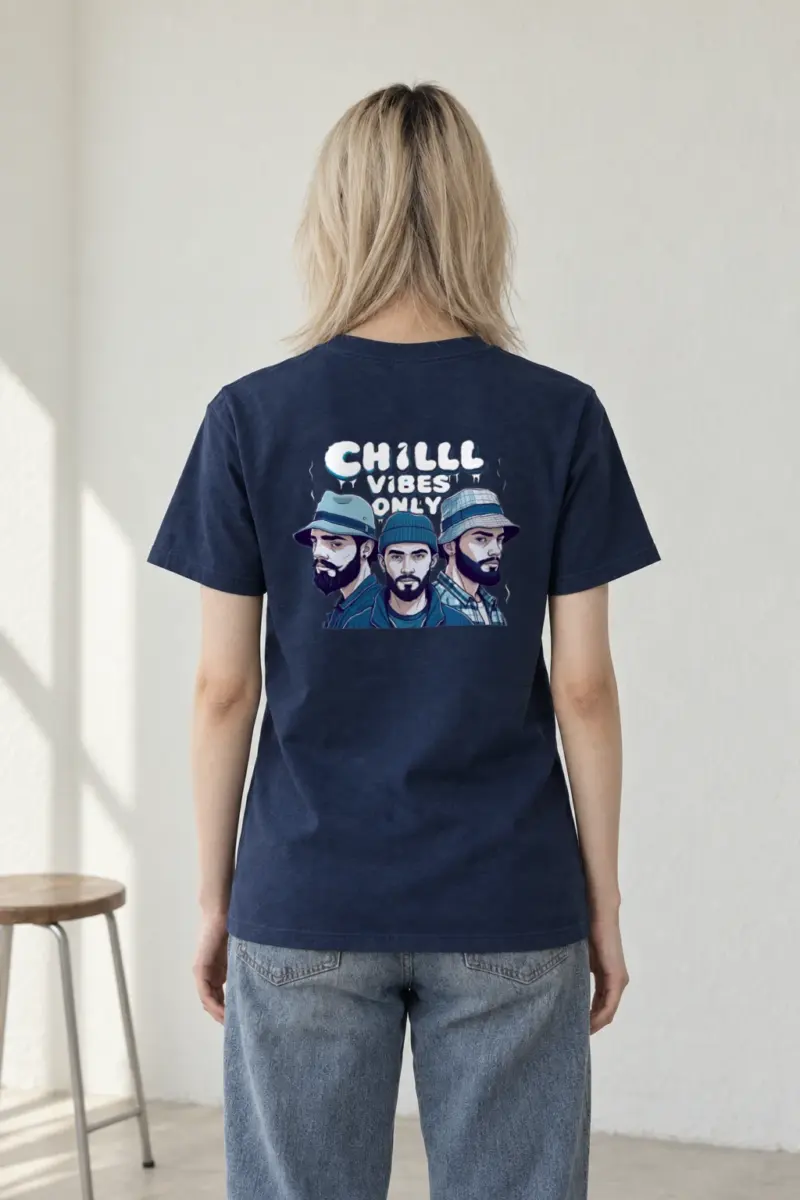 "Three Hat Society" Heavyweight Unisex Crewneck T-shirt