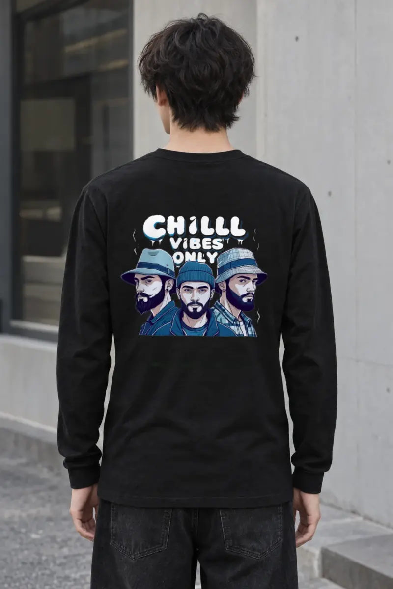 "Three Hat Society" Unisex Longsleeve T-shirt | Gildan 2400