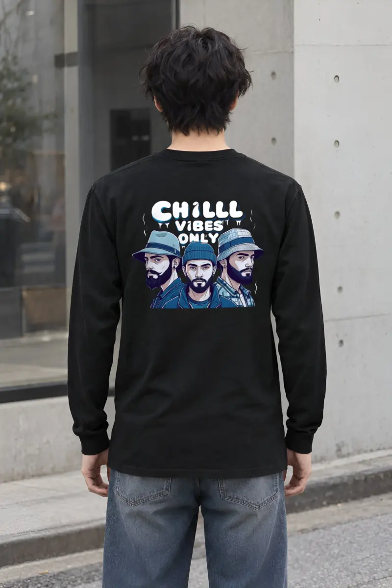 "Three Hat Society" Unisex Longsleeve T-shirt