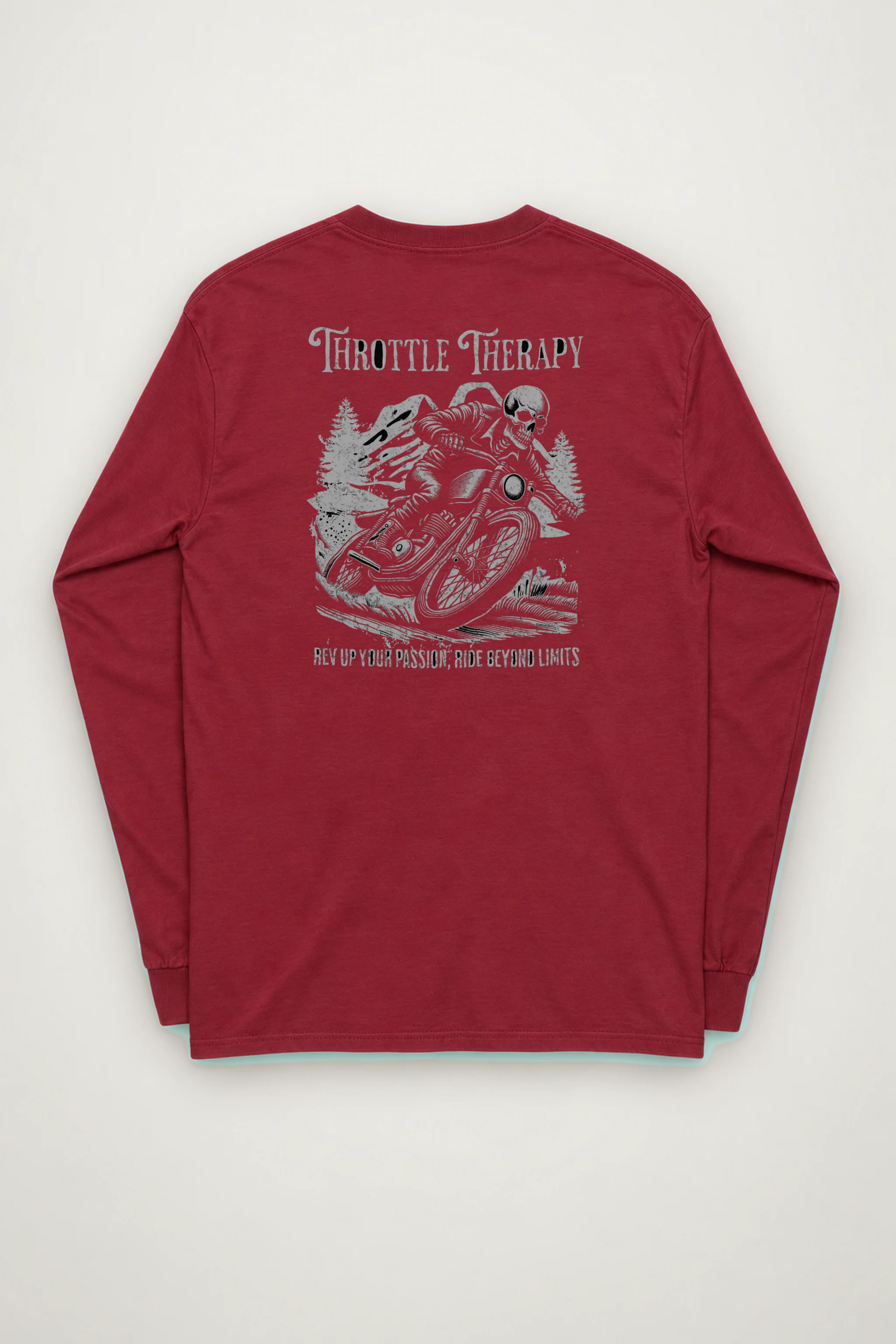 "Throttle Therapy" Unisex Longsleeve T-shirt