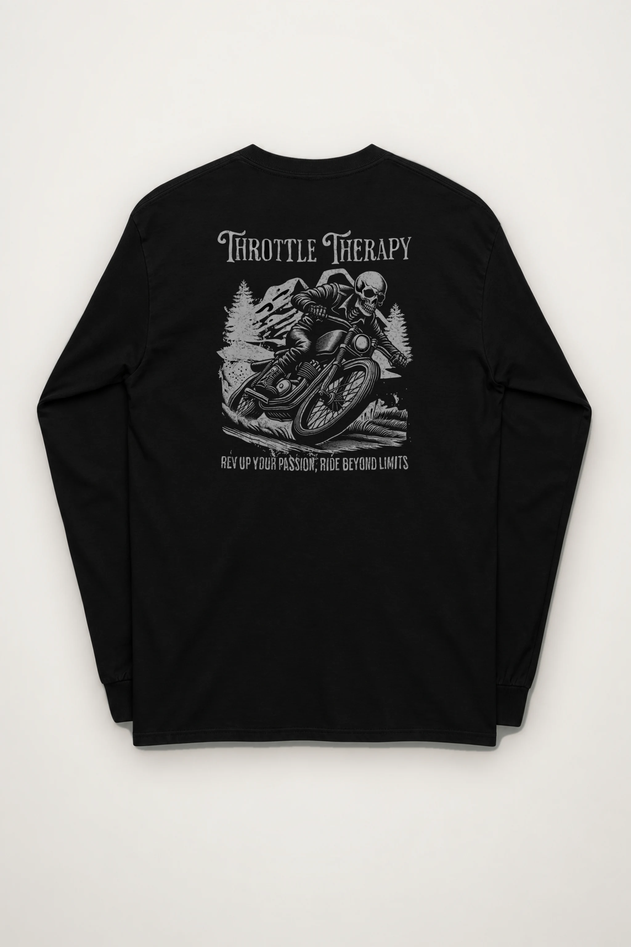 "Throttle Therapy" Unisex Longsleeve T-shirt