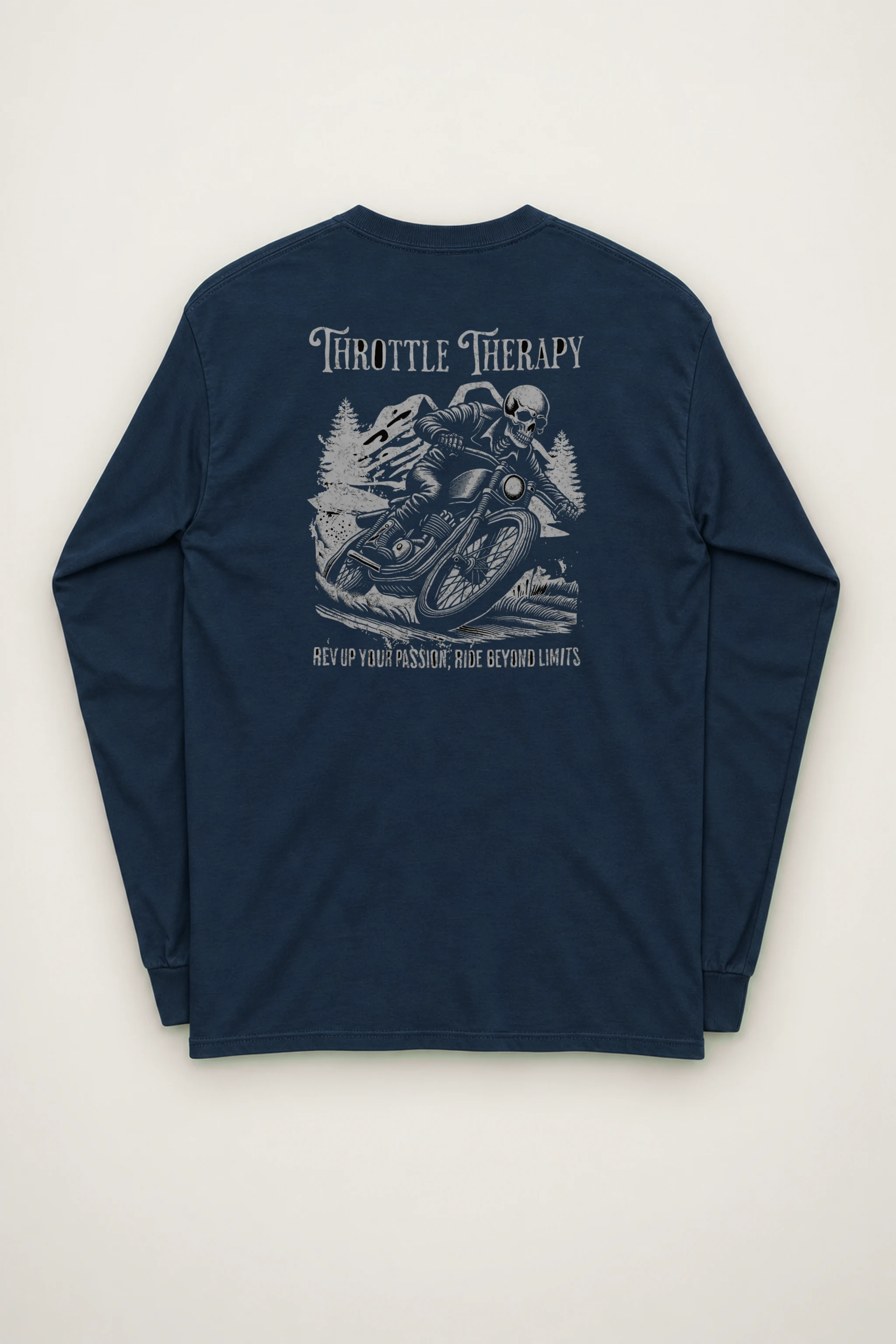 "Throttle Therapy" Unisex Longsleeve T-shirt