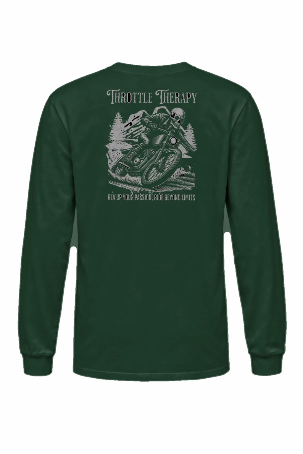 "Throttle Therapy" Unisex Longsleeve T-shirt | Gildan 2400