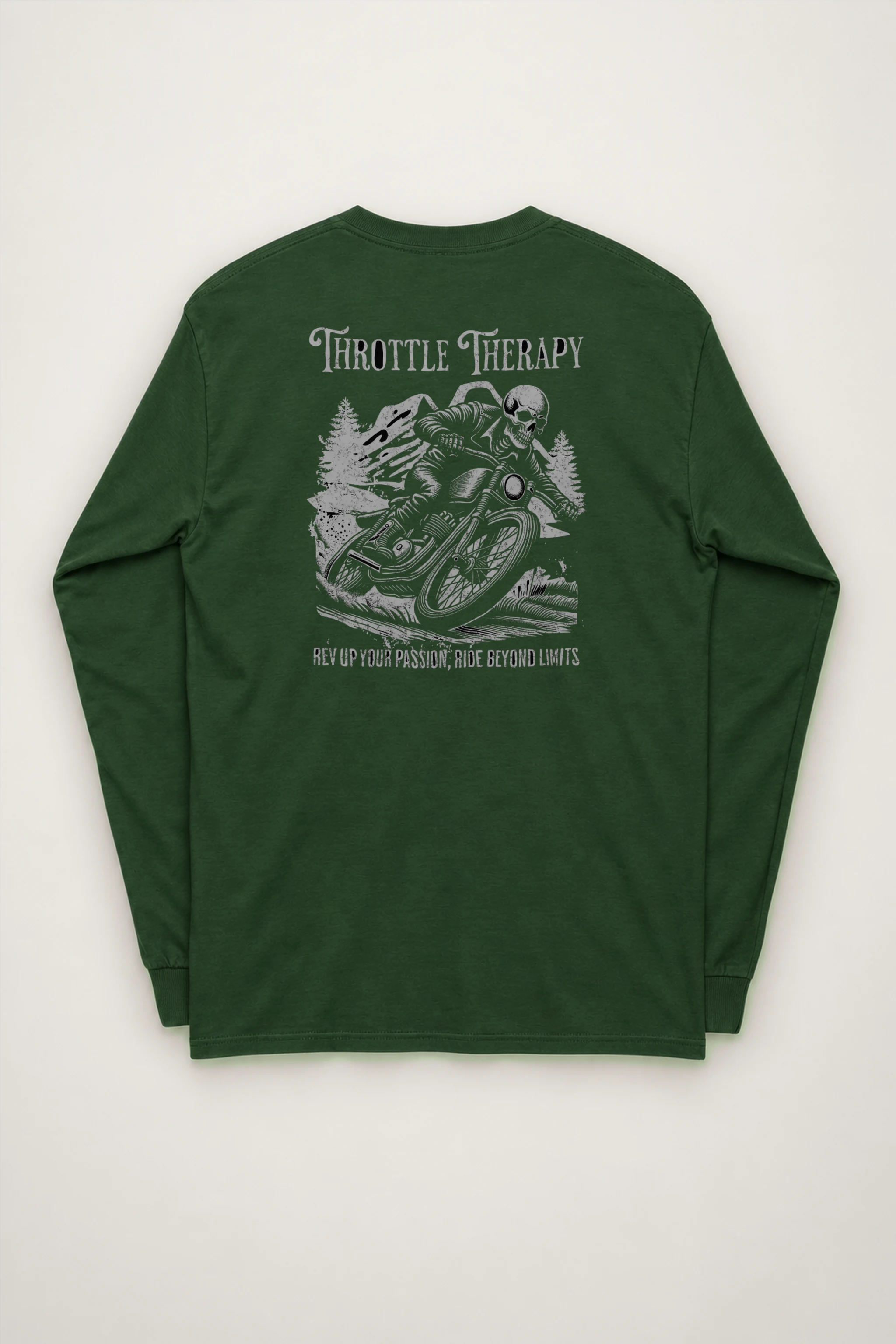"Throttle Therapy" Unisex Longsleeve T-shirt