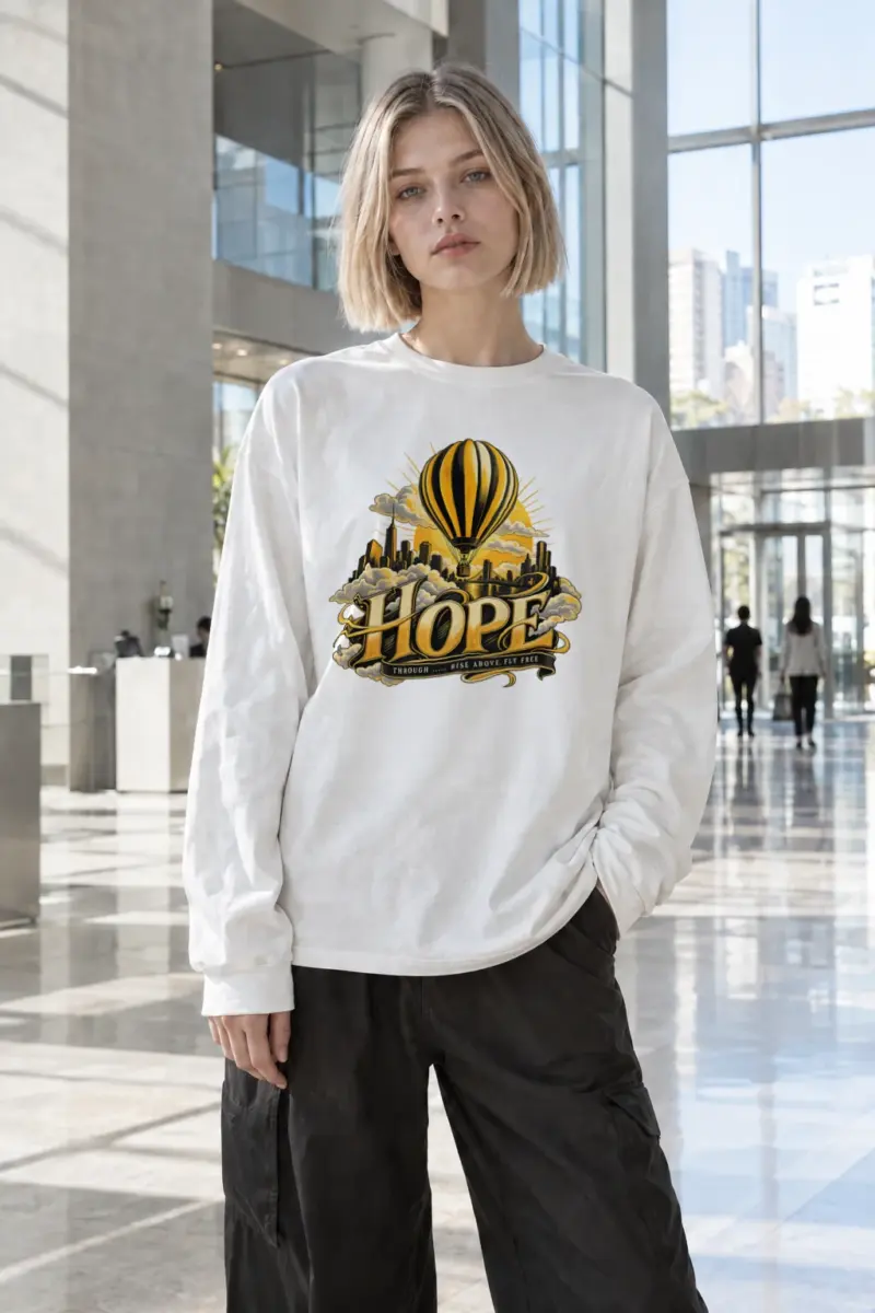 "Through Hope" Unisex Longsleeve T-shirt | Gildan 2400