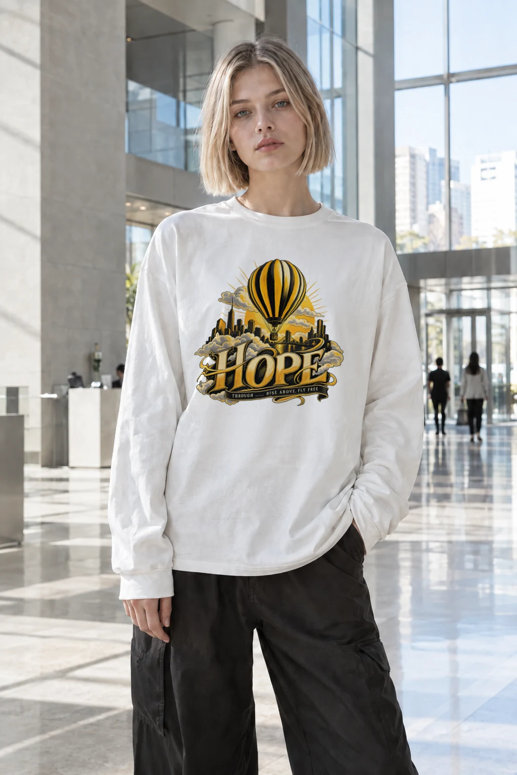 "Through Hope" Unisex Longsleeve T-shirt | Gildan 2400