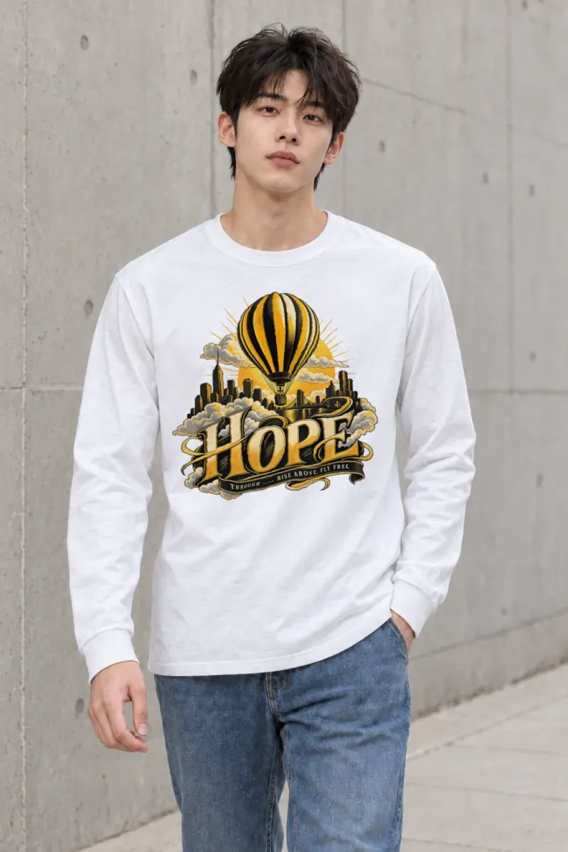"Through Hope" Unisex Longsleeve T-shirt | Gildan 2400