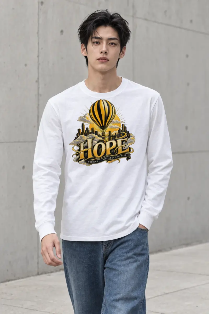 "Through Hope" Unisex Longsleeve T-shirt