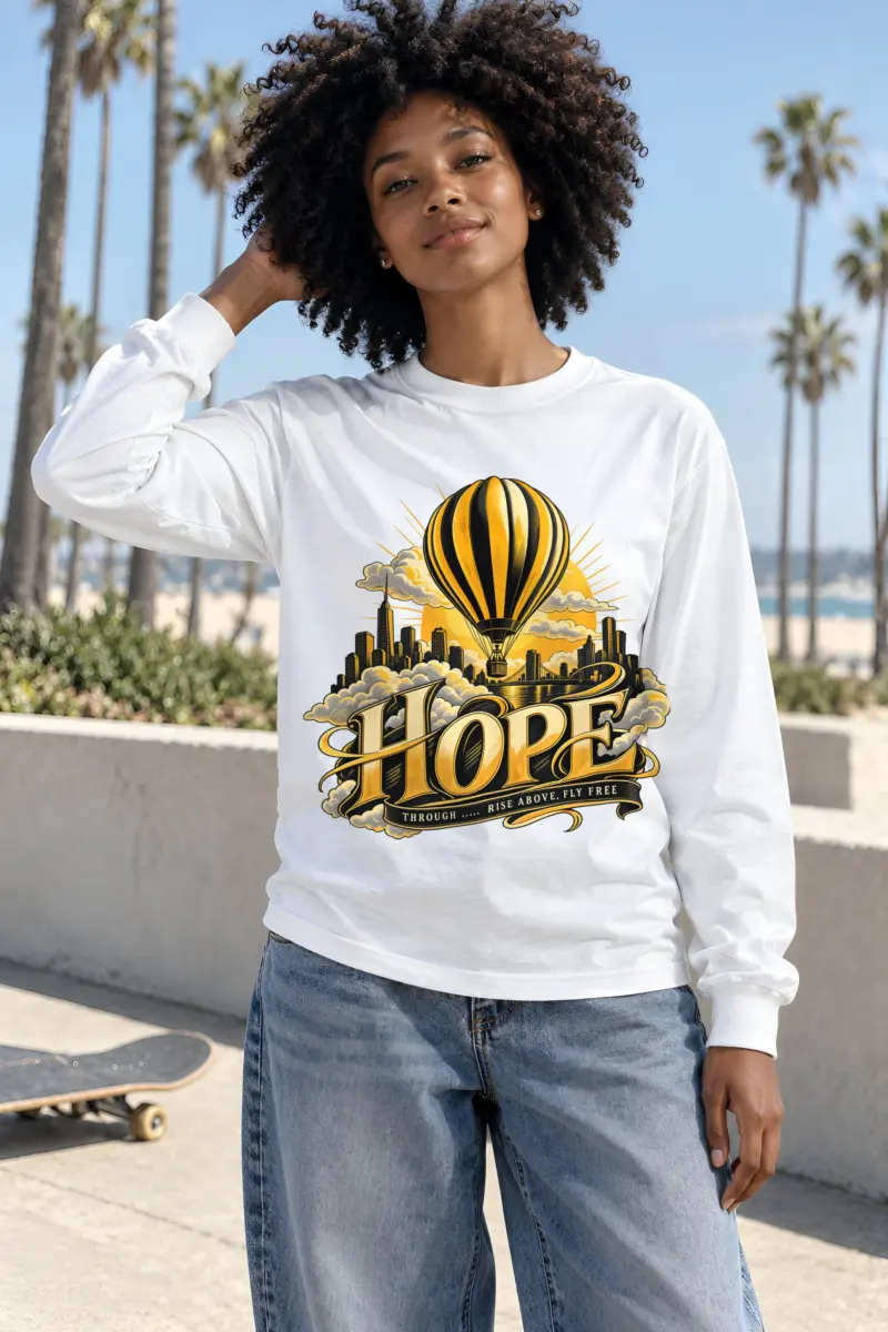 "Through Hope" Unisex Longsleeve T-shirt