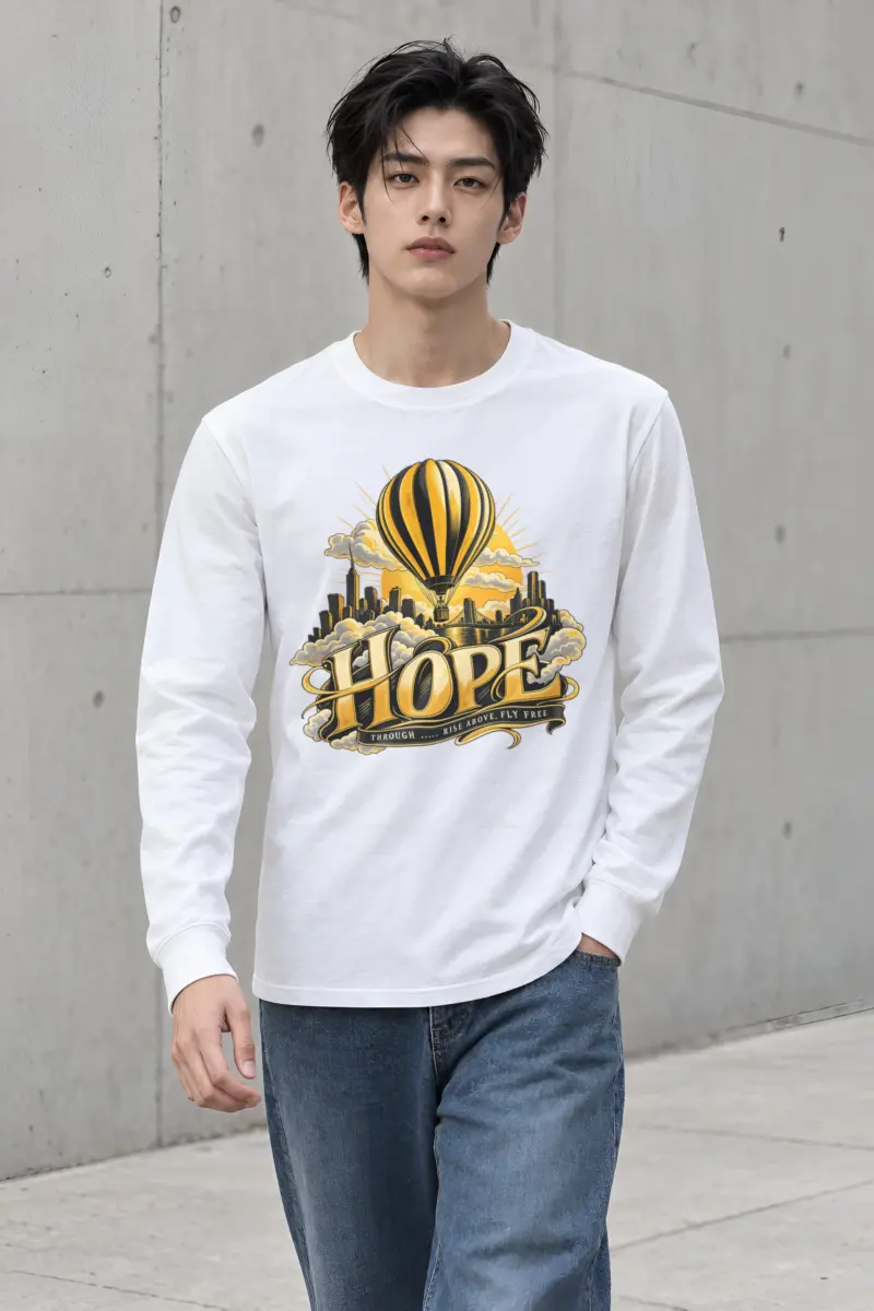 "Through Hope" Unisex Longsleeve T-shirt