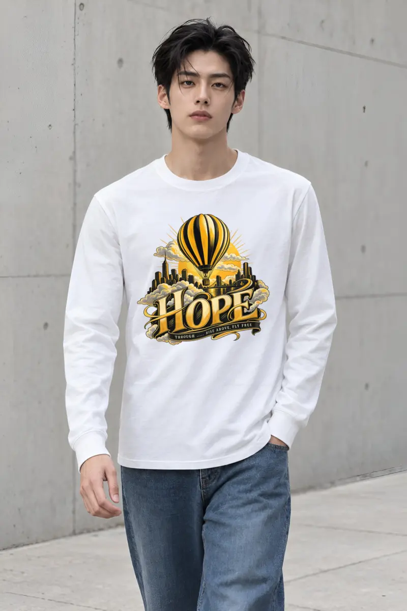 "Through Hope" Unisex Longsleeve T-shirt