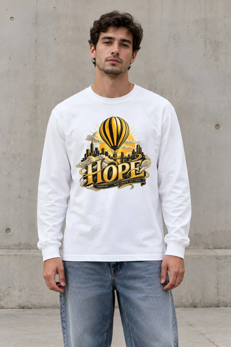 "Through Hope" Unisex Longsleeve T-shirt