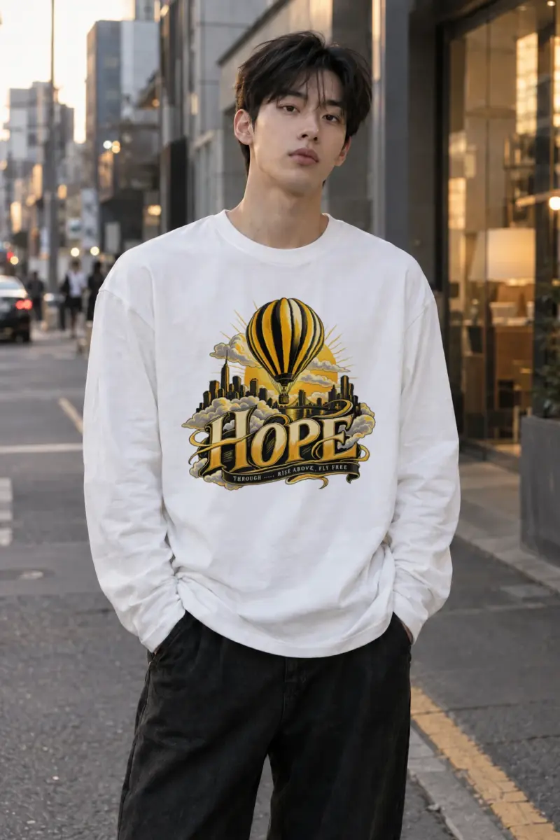 "Through Hope" Unisex Longsleeve T-shirt | Gildan 2400