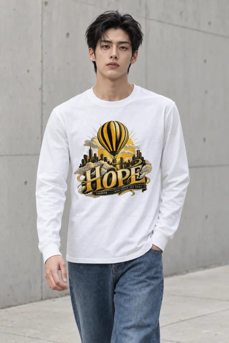 "Through Hope" Unisex Longsleeve T-shirt
