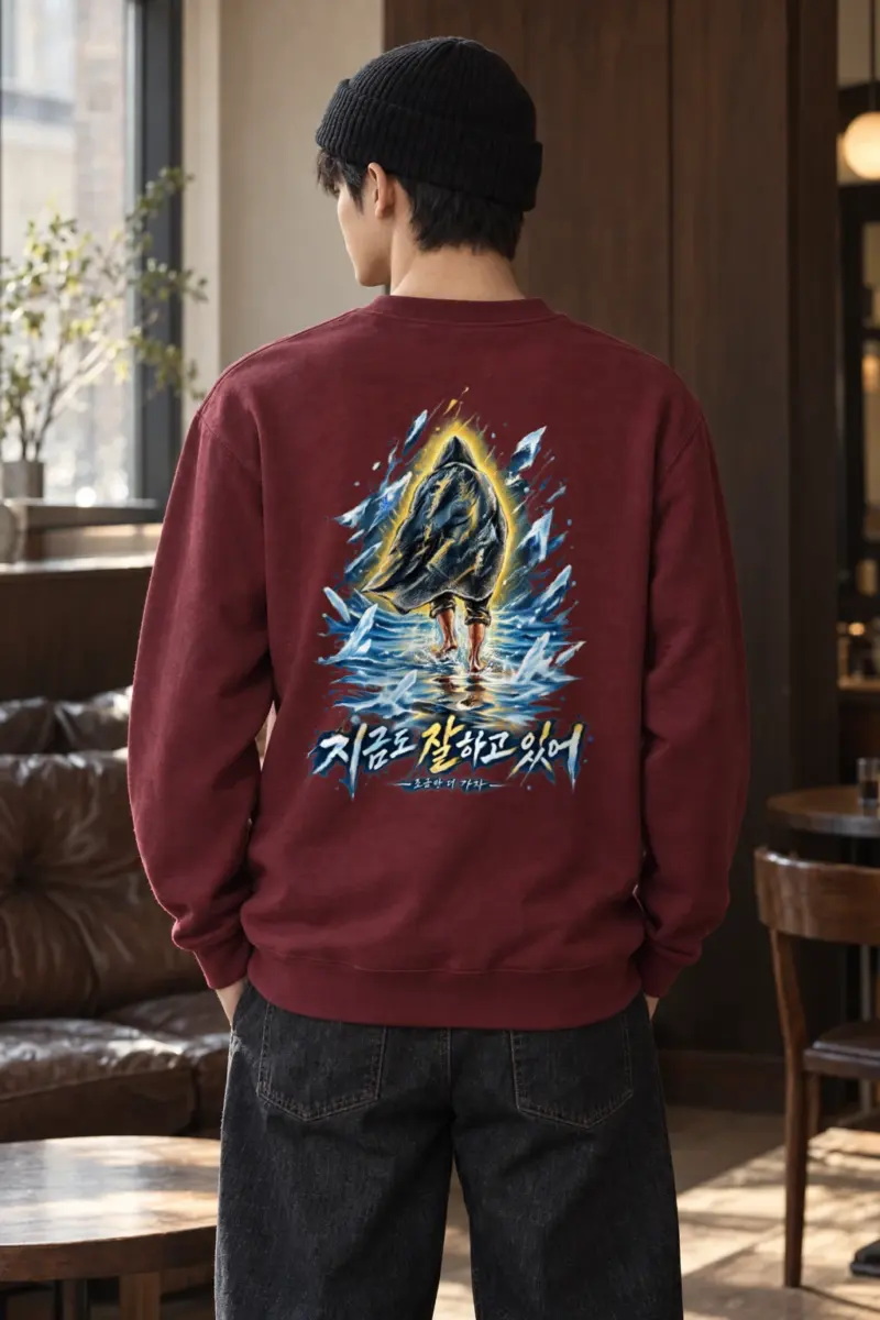 "Through The Freeze" Heavy Blend Unisex Crewneck Sweatshirt