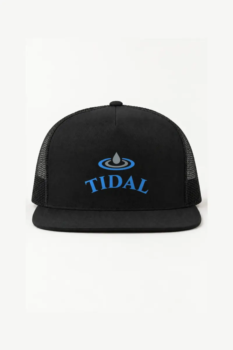 "Tidal Hours" 5 Panel Trucker Cap | Yupoong 6006