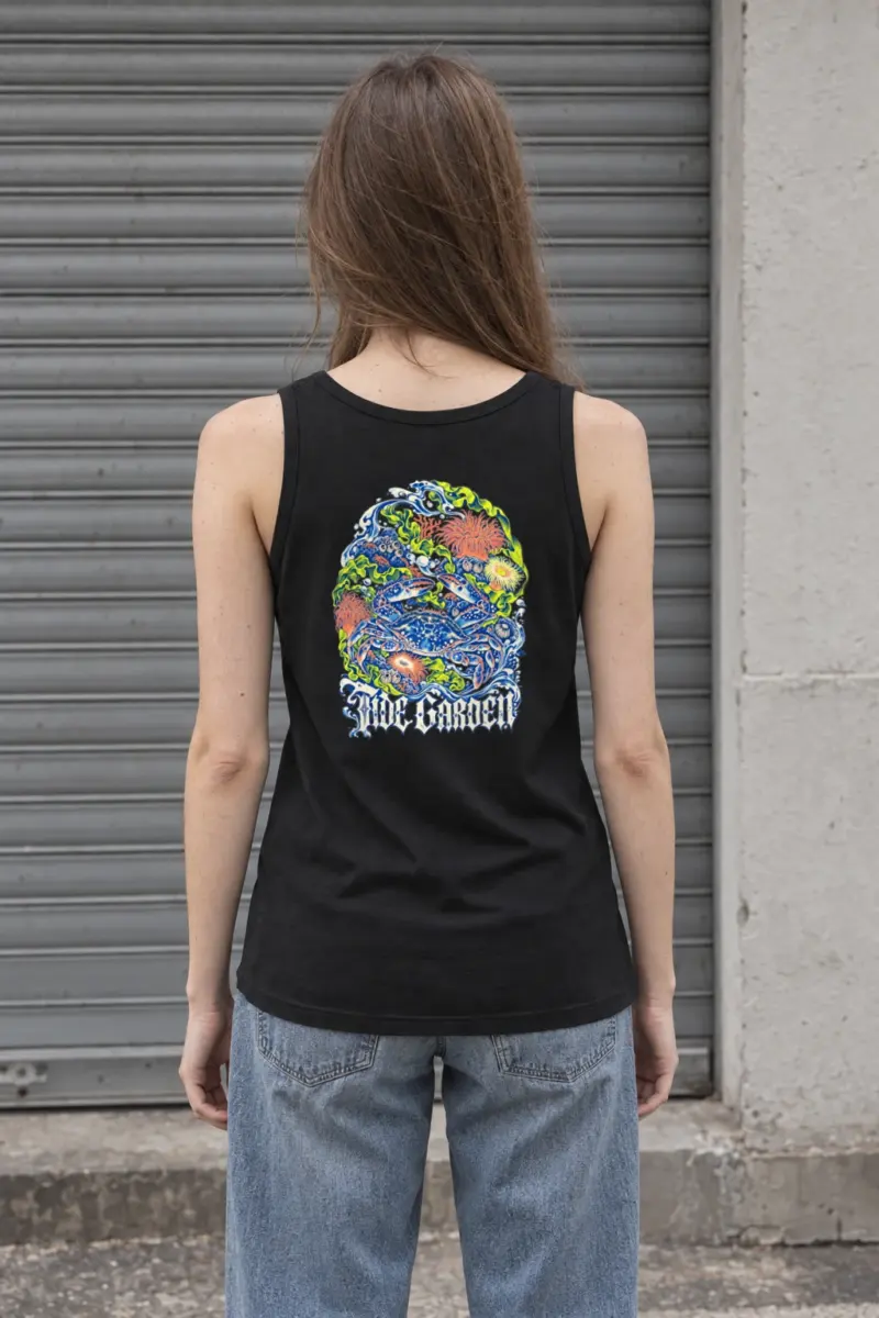 “Tide Garden” Unisex Jersey Tank