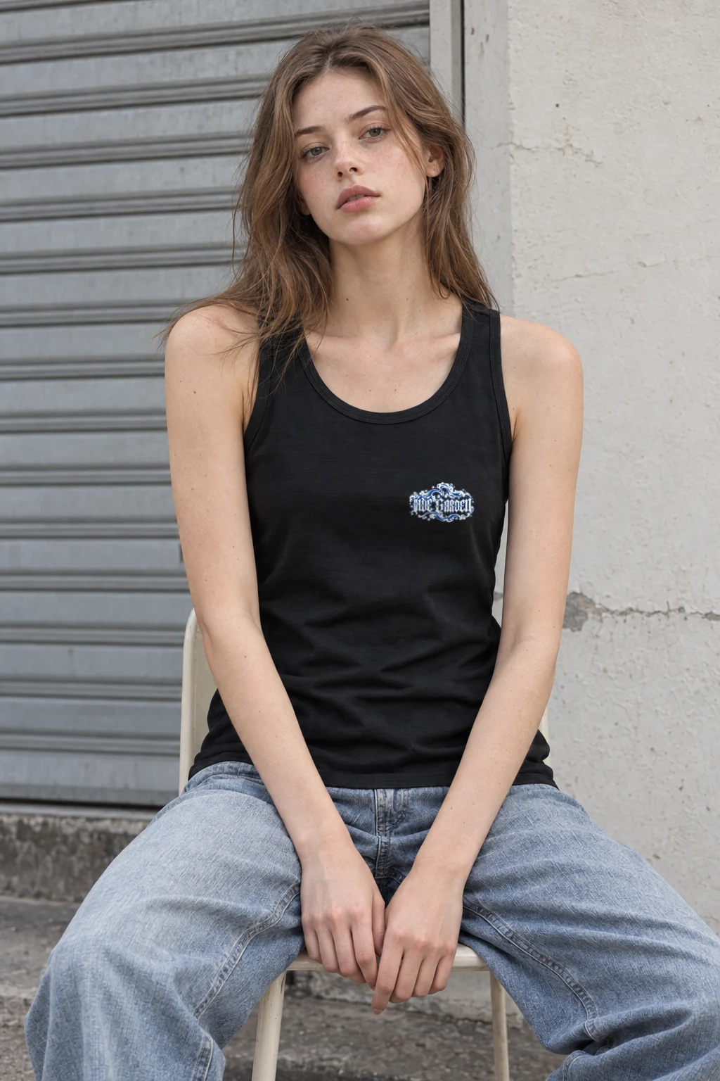 "Tide Garden" Unisex Jersey Tank