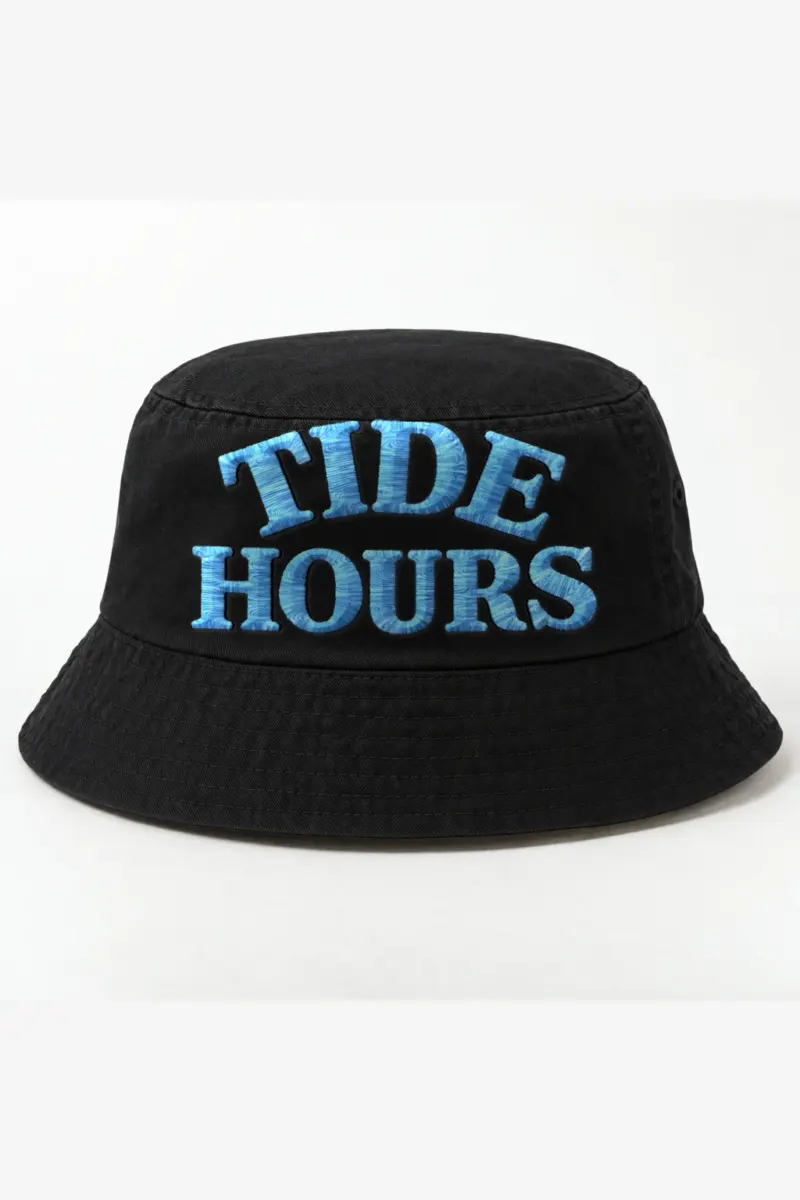 "Tide Hours" Fashion Bucket Hat · Embroidered