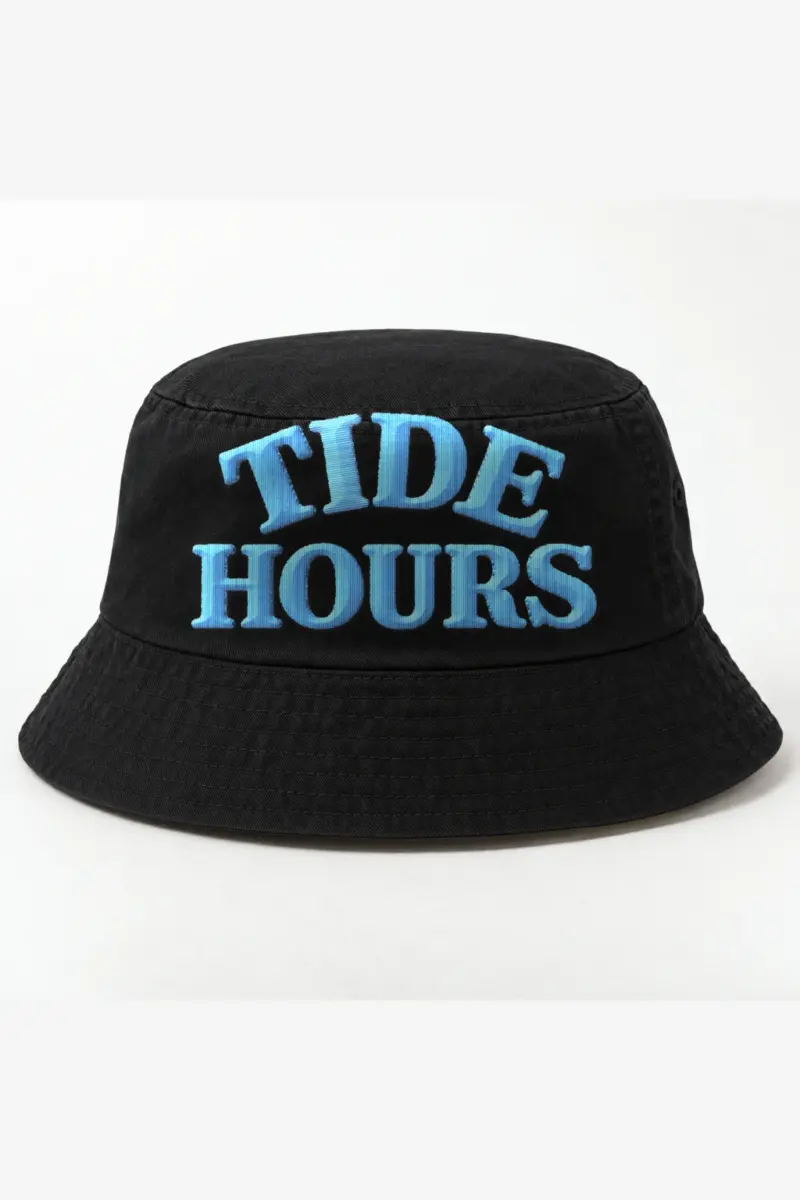 "Tide Hours" Fashion Bucket Hat · Embroidered