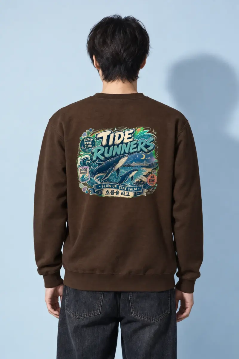 "Tide Runners" Heavy Blend Unisex Crewneck Sweatshirt