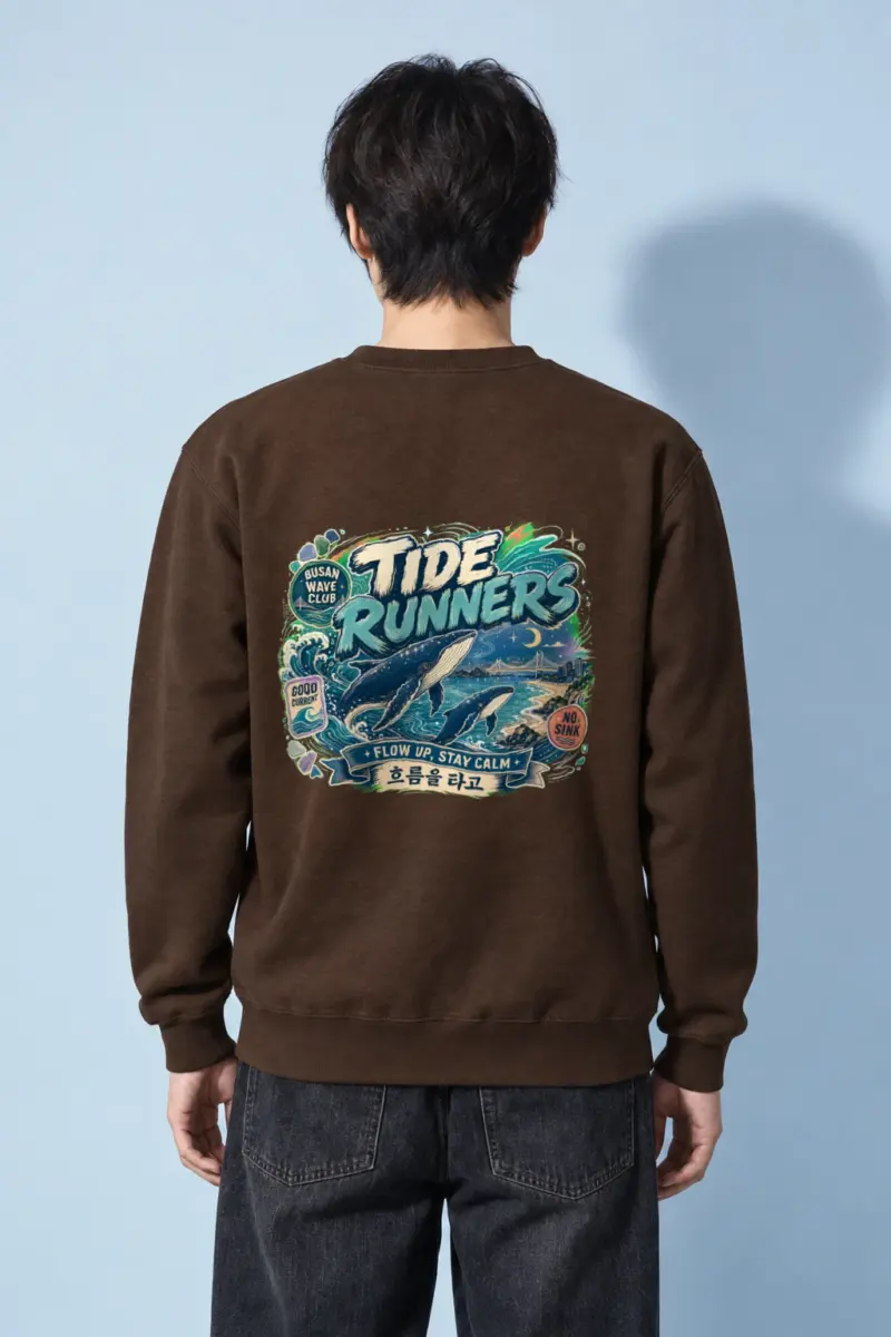 "Tide Runners" Heavy Blend Unisex Crewneck Sweatshirt