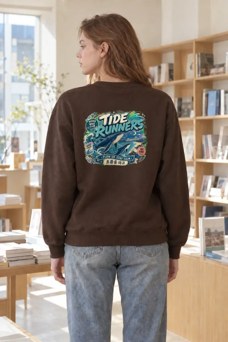 "Tide Runners" Heavy Blend Unisex Crewneck Sweatshirt | Gildan 18000