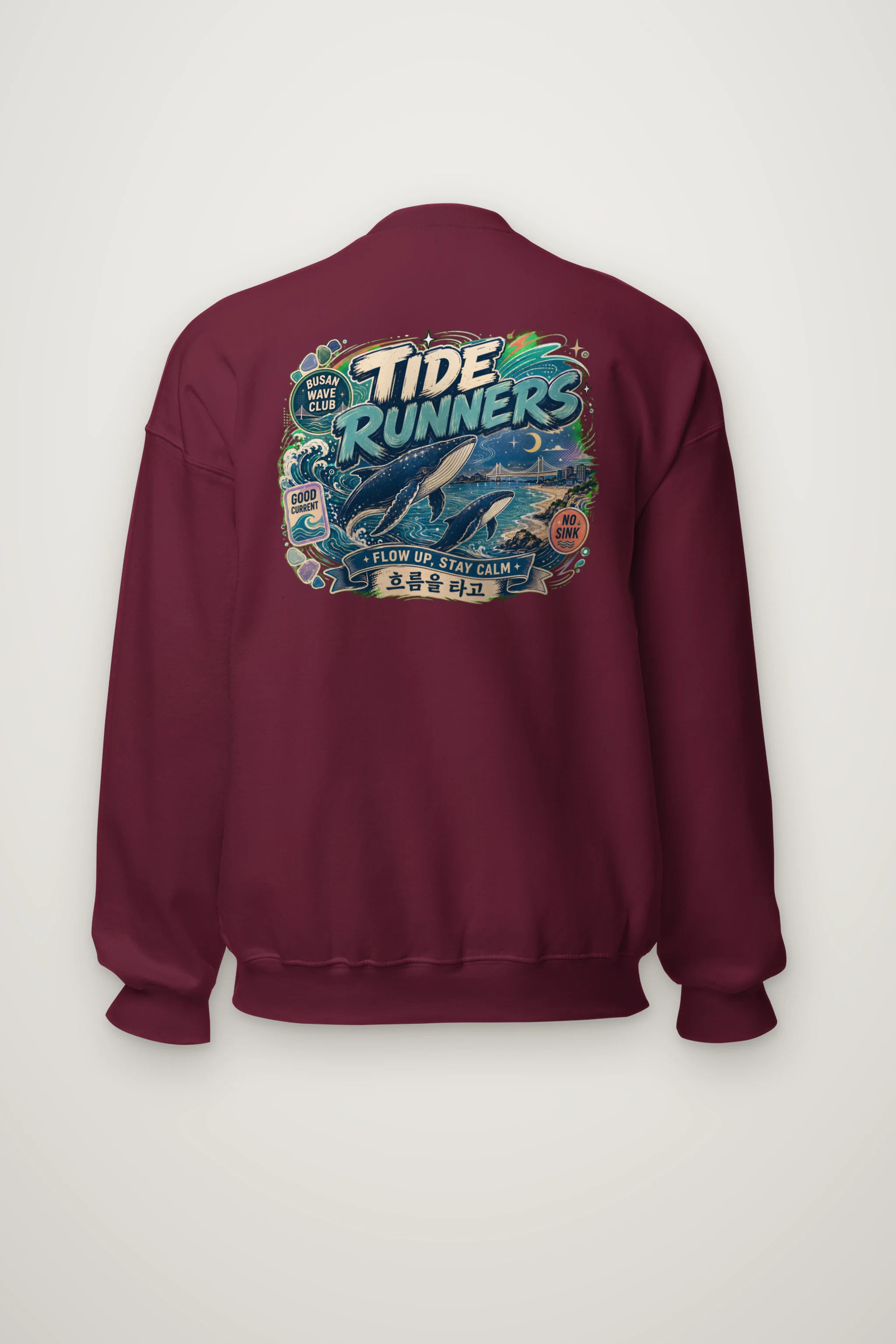 "Tide Runners" Heavy Blend Unisex Crewneck Sweatshirt
