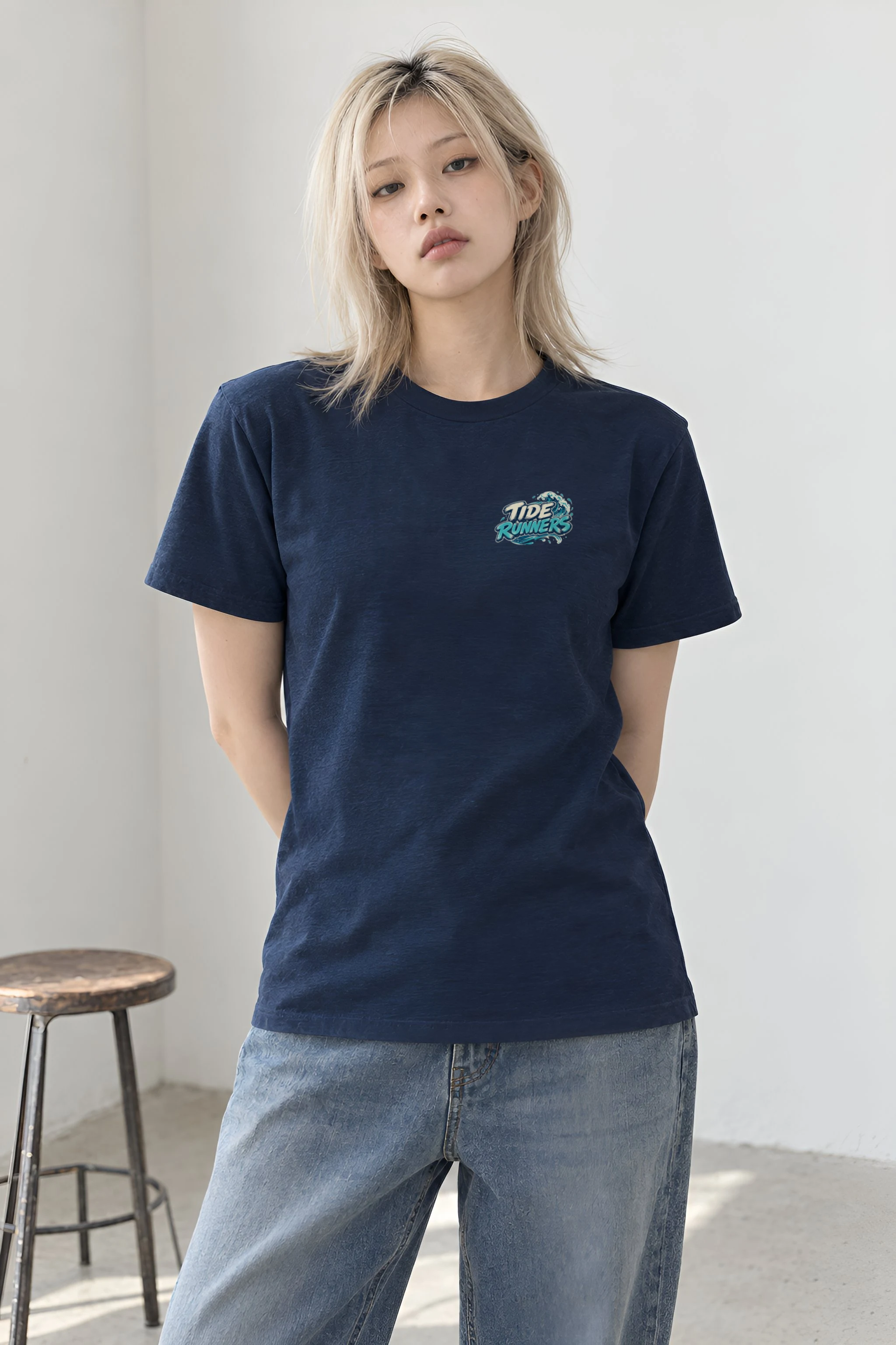 "Tide Runners" Heavyweight Unisex Crewneck T-shirt