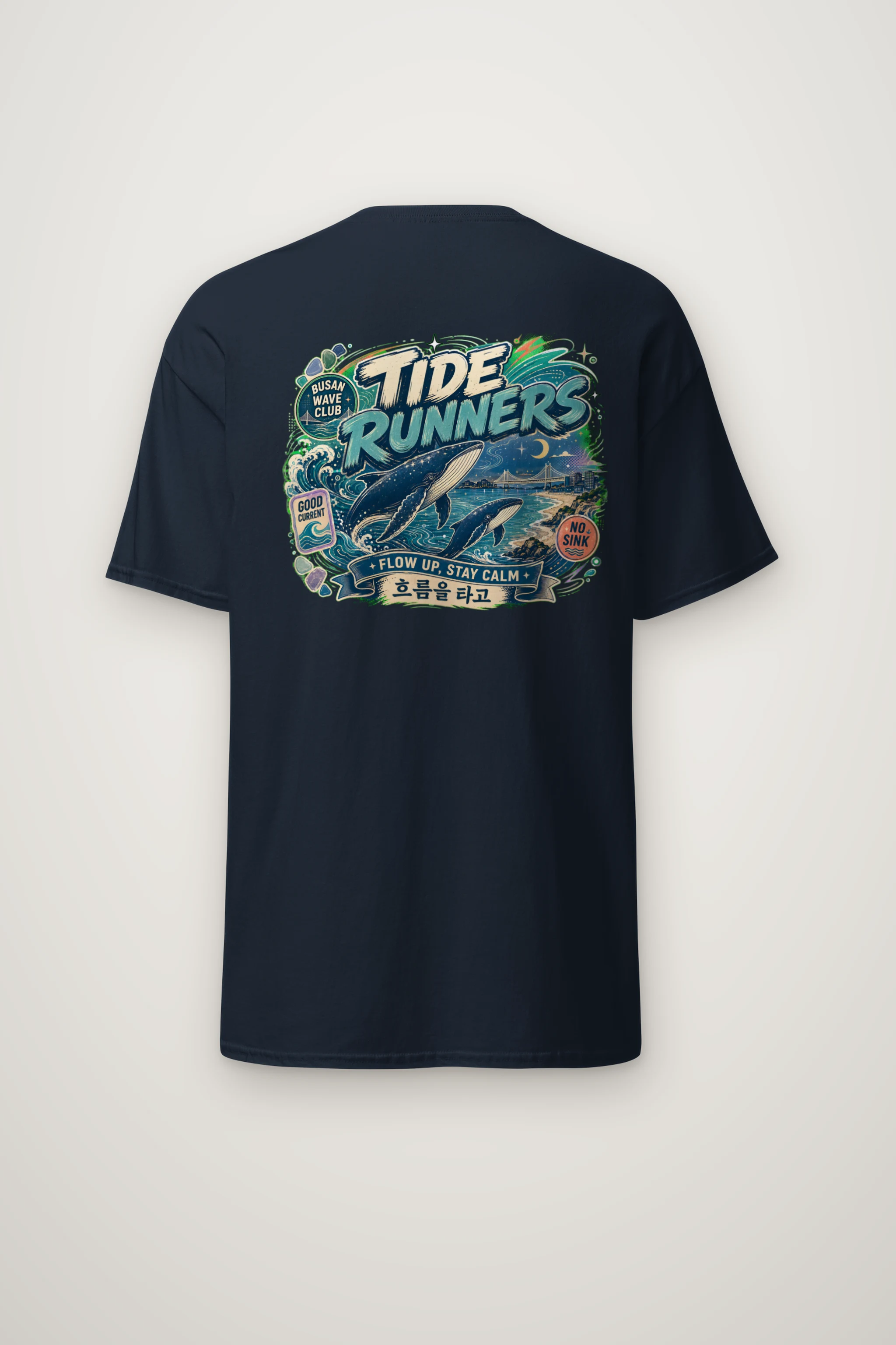 "Tide Runners" Heavyweight Unisex Crewneck T-shirt