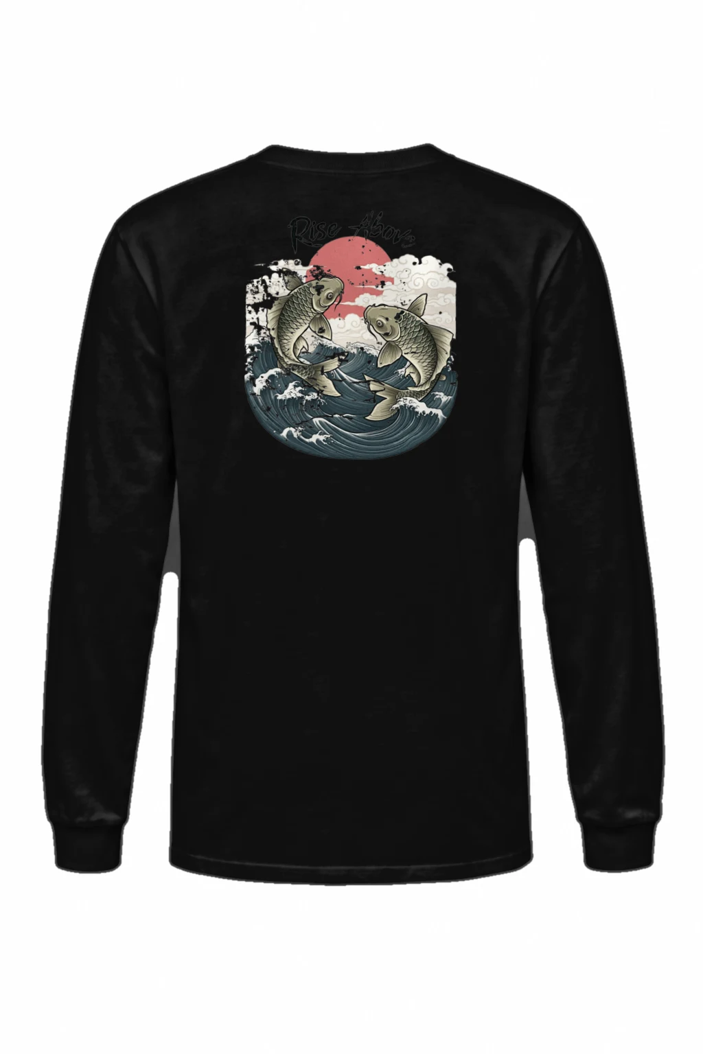"Tidebound Koi" Unisex Longsleeve T-shirt | Gildan 2400