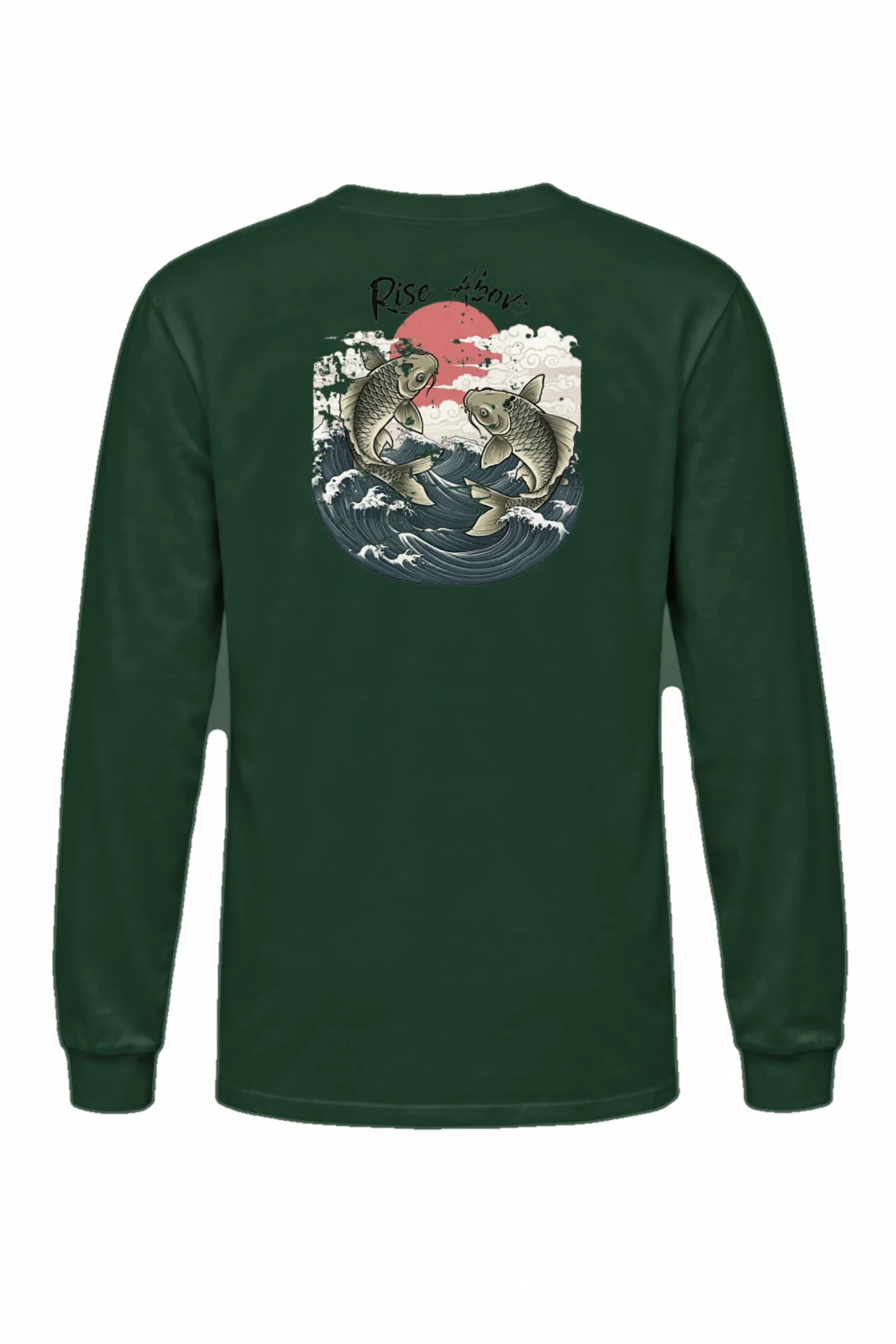 "Tidebound Koi" Unisex Longsleeve T-shirt | Gildan 2400