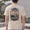 "Tiger City Breath" Heavyweight Unisex Crewneck T-shirt | Gildan 5000
