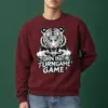 "Tiger Controller Grip" Heavy Blend Unisex Crewneck Sweatshirt | Gildan 18000