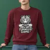 "Tiger Controller Grip" Heavy Blend Unisex Crewneck Sweatshirt