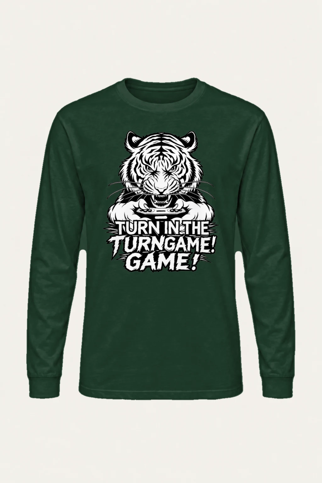 "Tiger Controller Grip" Unisex Longsleeve T-shirt | Gildan 2400