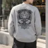 "Tiger Controller Shield" Heavy Blend Unisex Crewneck Sweatshirt | Gildan 18000