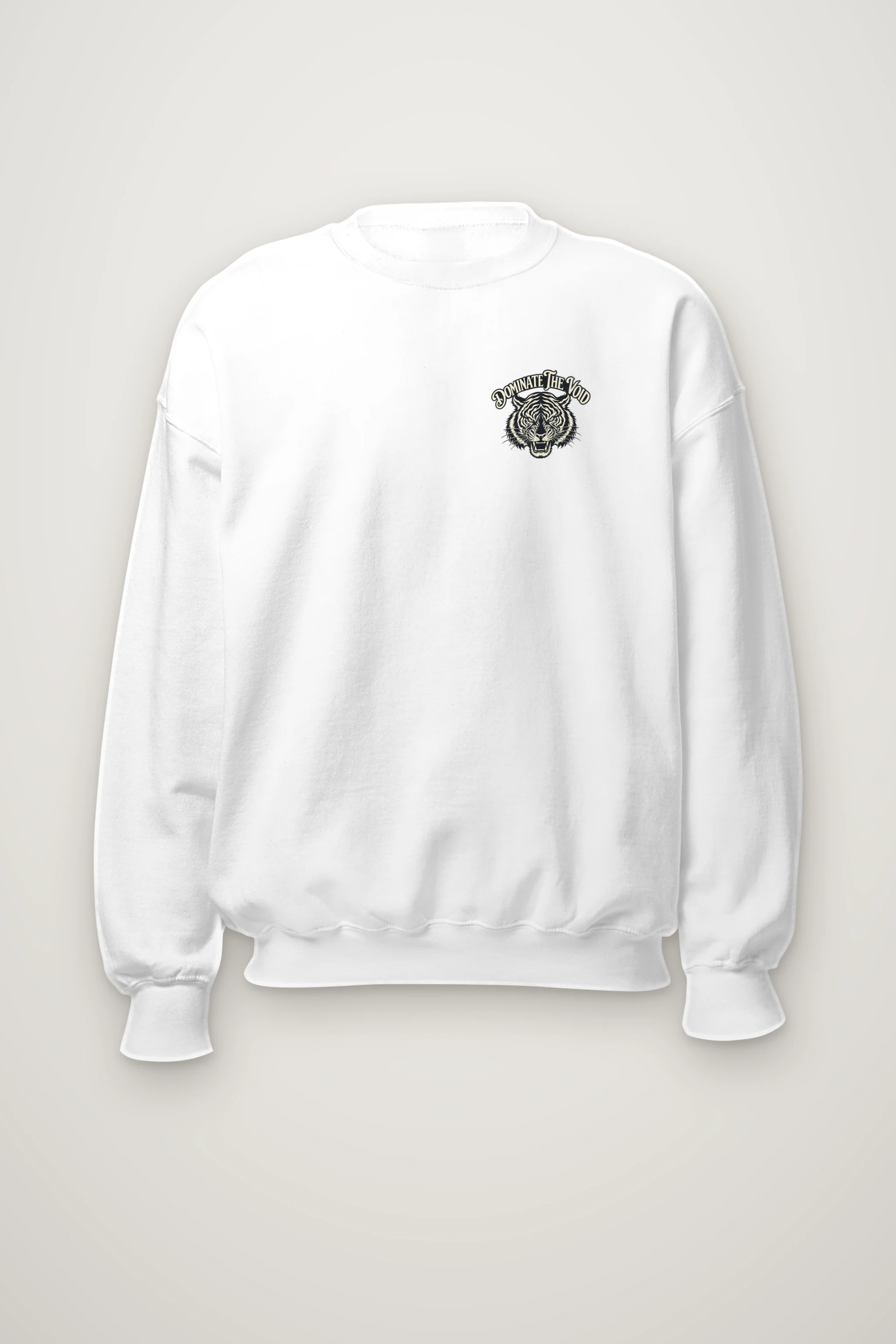 "Tiger Controller Shield" Heavy Blend Unisex Crewneck Sweatshirt