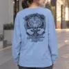 "Tiger Controller Shield" Unisex Longsleeve T-shirt | Gildan 2400
