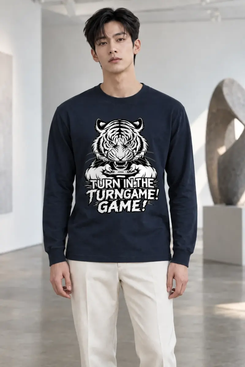 "Tiger Controller" Unisex Longsleeve T-shirt | Gildan 2400