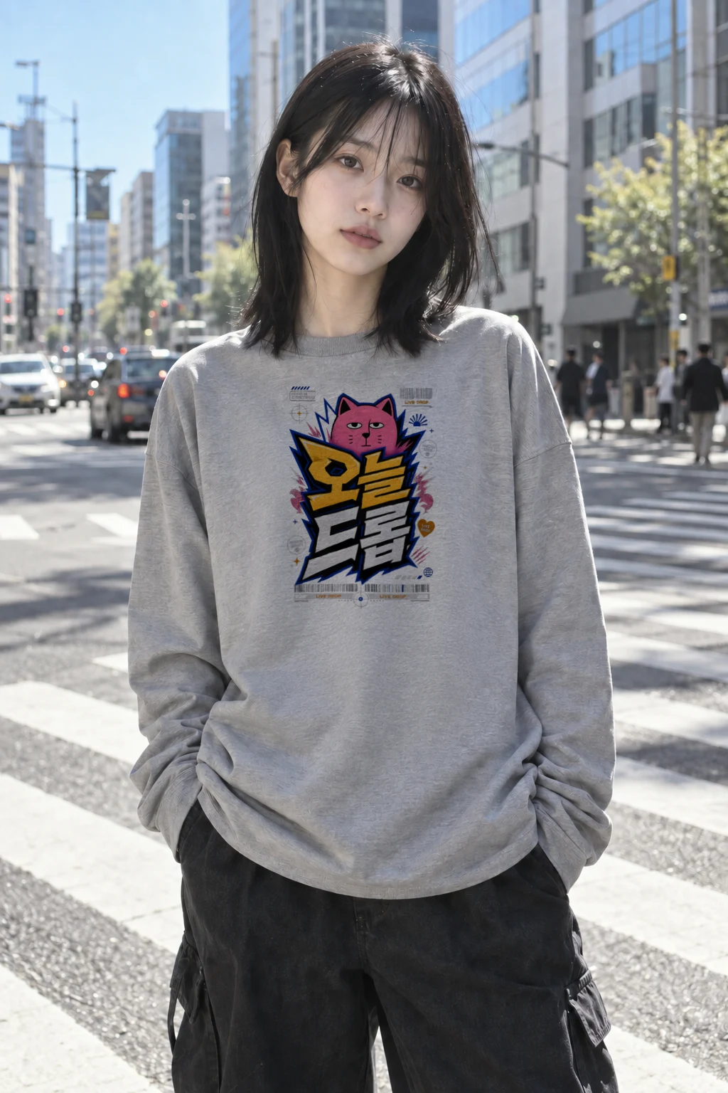 "Tiger Energy" Unisex Longsleeve T-shirt | Gildan 2400