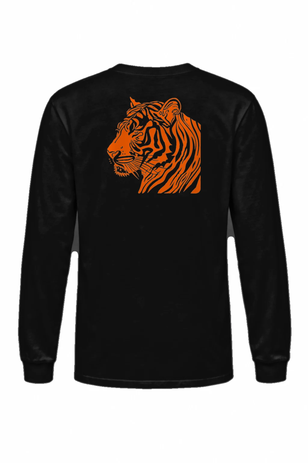 "Tiger Line Profile" Unisex Longsleeve T-shirt | Gildan 2400